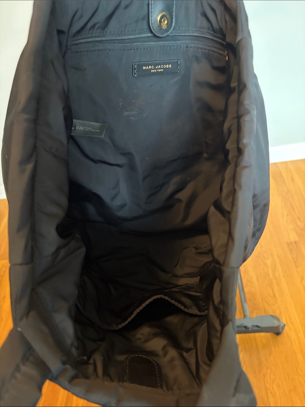 Marc Jacobs Black Quilted Tote - Picture 2 of 2